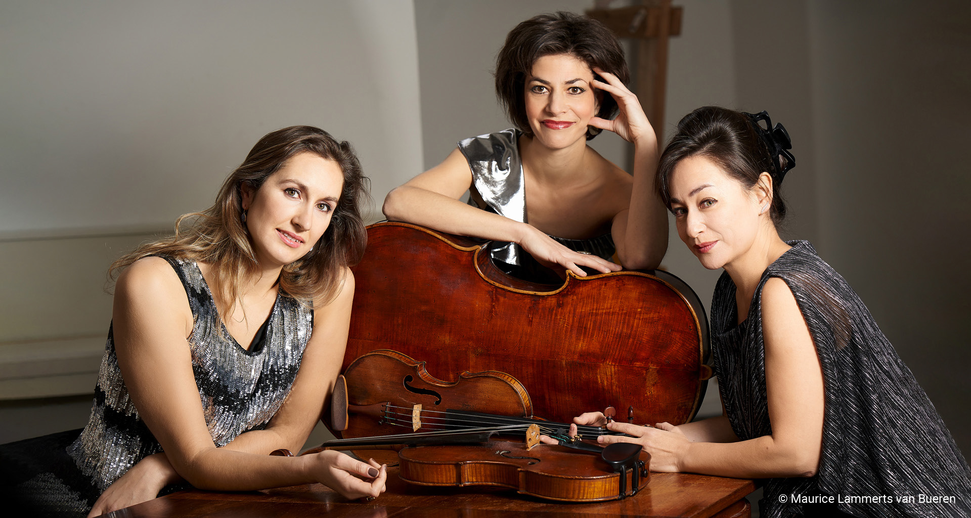"De Kleine Zaal in de stream" door het Serafino String Trio, 15 januari 2021