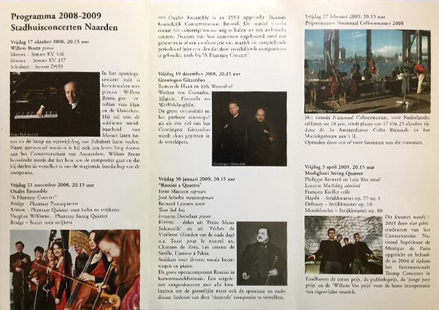 Programma 2008 - 2009