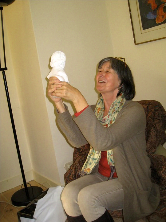 ... ter gelegenheid van haar afscheid